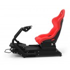 Rseat S1 Red Seat / Black Frame Racing Simulator Cockpit